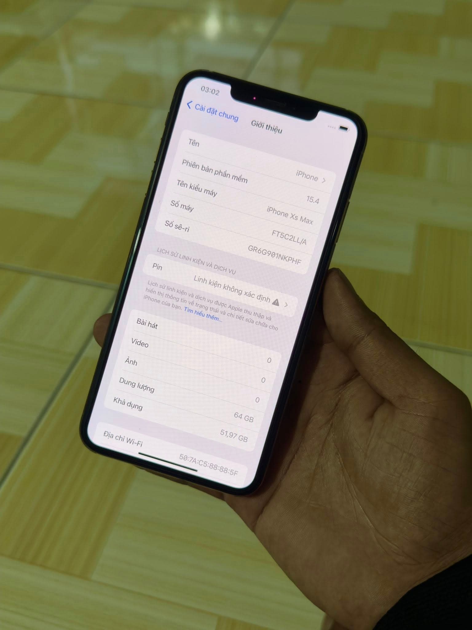 Iphone Xs Max 64GB Quốc Tế